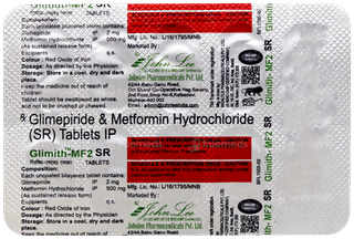 Glimith Mf2 Sr Tablet 10